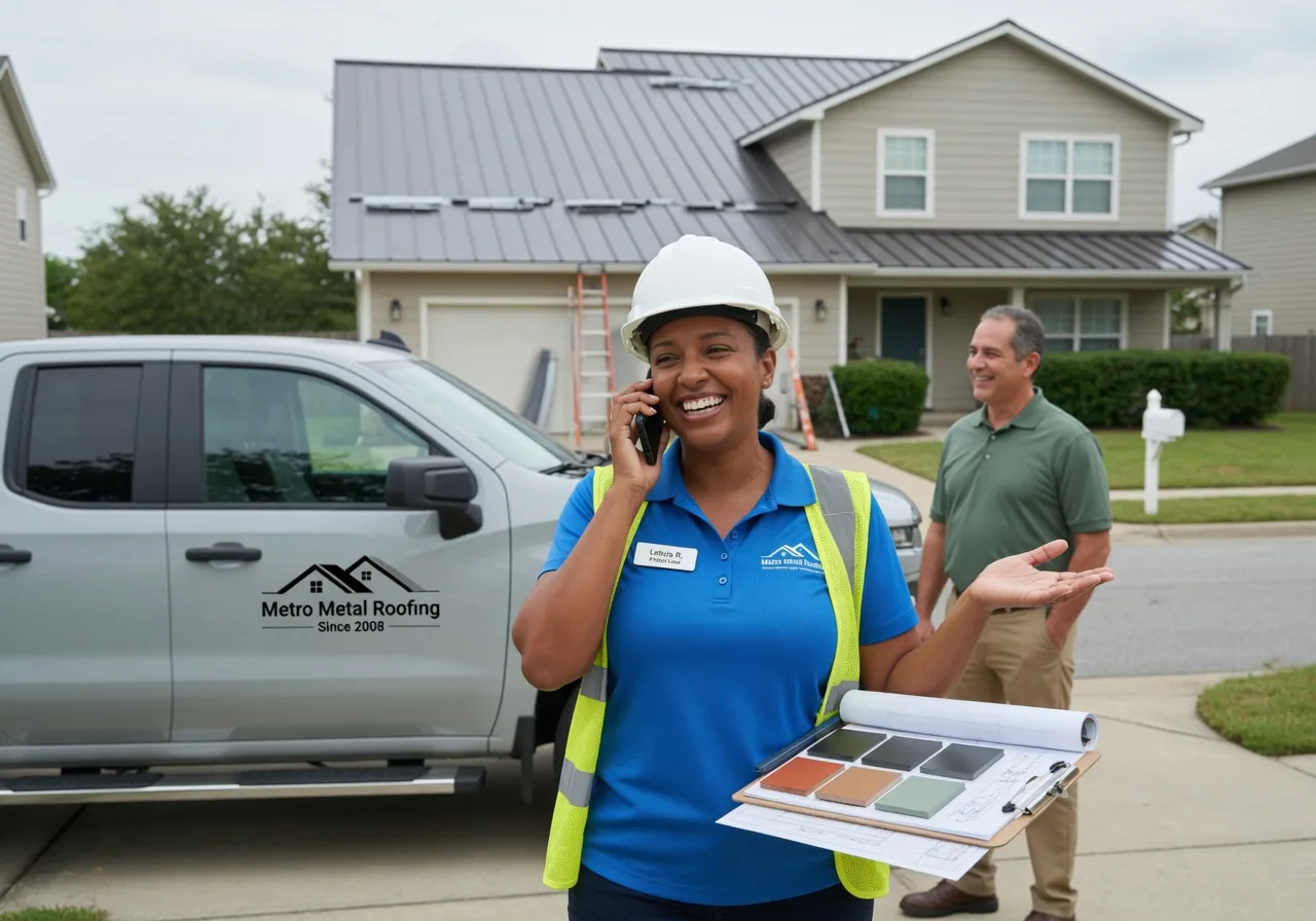 Storm Damage Metal Roof Repair in South Greenfield, MO
